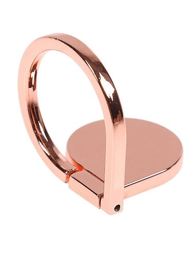 Держатель на магните универсальный для смартфона, кольцо Ring, розовое золото - фото 10876