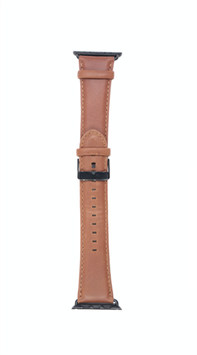 Ремешок для Watch 42/44mm, "кожаный", гладкий soft leather, коричневый (уц) - фото 11035