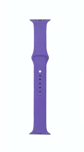 Ремешок для Watch 38/40mm, силиконовый, Sport, фиолетовый - фото 11250