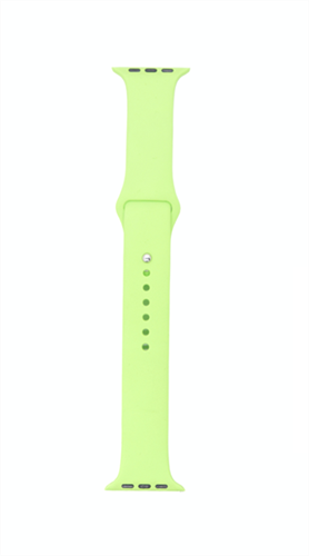 Ремешок для Watch 42/44mm, силиконовый, Sport, светло зеленый - фото 11252