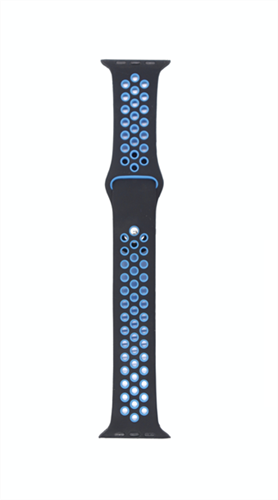 Ремешок для Watch 38/40mm, Nike, черный/синий - фото 11262