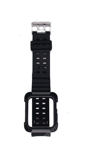 Ремешок с чехлом COTEetCl для Watch 44mm, противоударный, черный - фото 11387