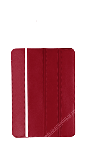 Чехол для iPad Air (1 поколения) под кожу BOROFONE GENERAL SERIES, красный - фото 11685