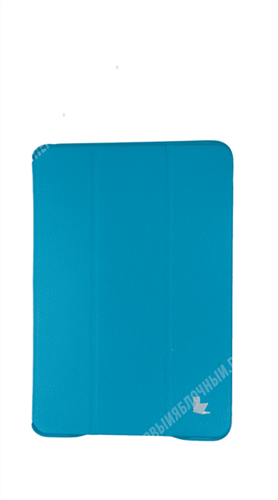 Чехол для iPad mini 1/2/3 под кожу Jison case, голубой - фото 11719