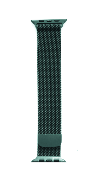 Ремешок для Watch 42/44mm, металлический, миланский сетчатый браслет, зеленый - фото 14463