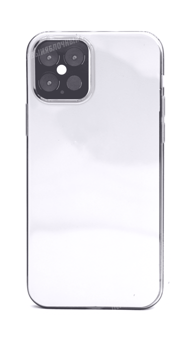 Чехол Gurdini для iPhone 12/12 Pro, силиконовый, прозрачный - фото 15083