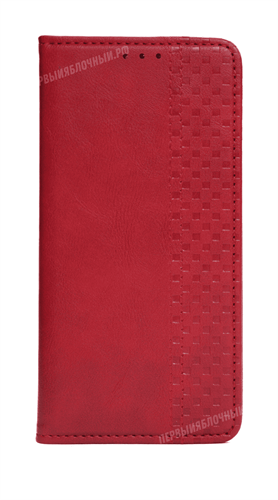 Чехол книжка-кошелек для iPhone 12/12 Pro, красный - фото 15094