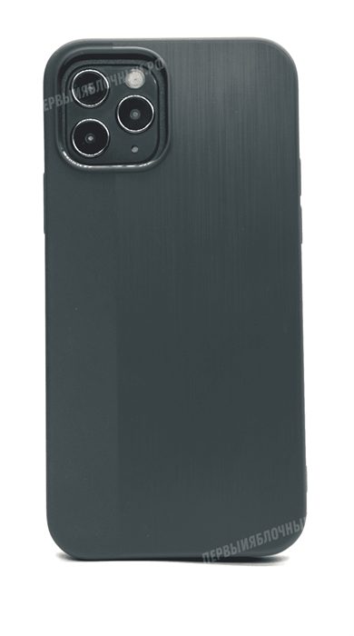 Чехол для iPhone 12/12 Pro, KeepHone, силиконовый, темно-зеленый - фото 15100