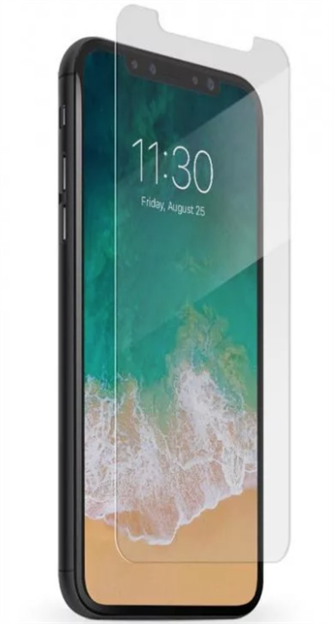 Защитное стекло для iPhone X/Xs 2D 0.3мм, техпак, прозрачное - фото 15331
