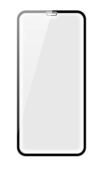 Защитное стекло для iPhone X/Xs, 3D эконом, черный - фото 15333