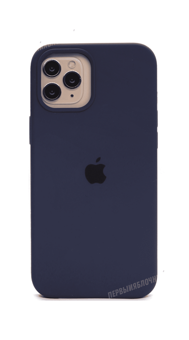 Чехол Silicone Case для iPhone 12 Pro Max, синий (OR) - фото 15794