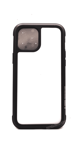 Чехол для iPhone 12/12 Pro K-DOO Ares противоударный, металический, черный - фото 16676