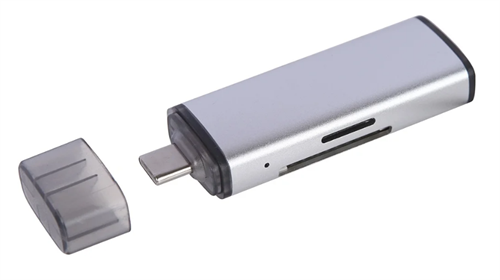 Переходник iNeez USB-C Card Reader 3 в 1 - фото 20216