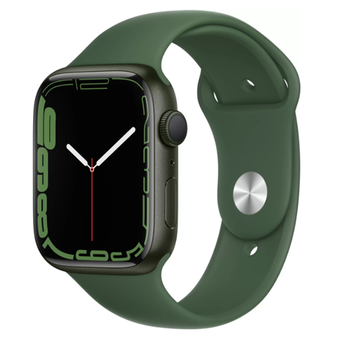Умные часы Watch S7 45mm Green Aluminum Case with Clover Sport Band (MKN73) - фото 21107