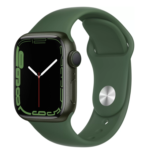 Умные часы Watch S7 41mm Green Aluminum Case with Clover Sport Band (MKN03) - фото 21109