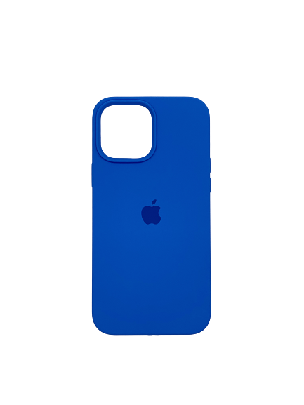 Чехол для iPhone 13 Pro Max Silicone Case HQ, синий - фото 21187
