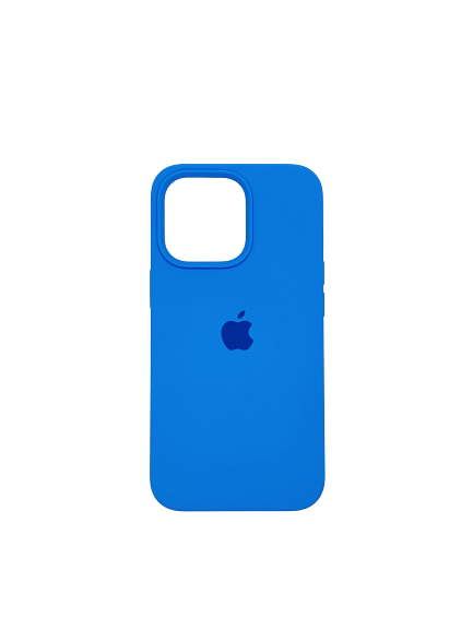 Чехол для iPhone 13 Silicone Case, (Blue Jay), синий (OR) - фото 21201