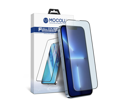 Защитное стекло Mocoll для iPhone 14/13/13 Pro (Cерия Rhinoceros) МАТОВОЕ - фото 21207
