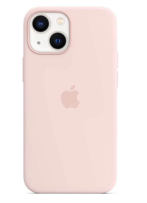 Чехол для iPhone 13 mini Silicone Case, (Chalk Pink), розовый (OR) - фото 21251