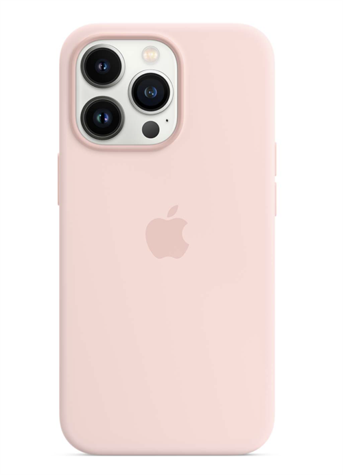 Чехол для iPhone 13 Pro Max Silicone Case,(Chalk Pink), розовый (OR) - фото 21290