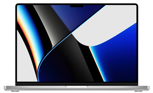 Ноутбук MacBook Pro 16 (M1 Pro 10C CPU, 16C GPU, 2021) 16 ГБ, 512 ГБ SSD, серебристый (MK1E3) - фото 21375