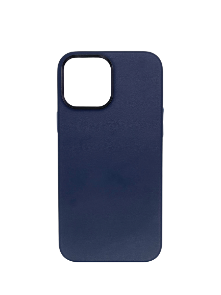 Чехол для iPhone 13 Pro Max KeepHone, кожаный, синий - фото 22086