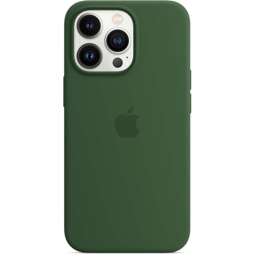 Чехол для iPhone 13 Pro Silicone Case, (Clover), зеленый (OR) - фото 22219