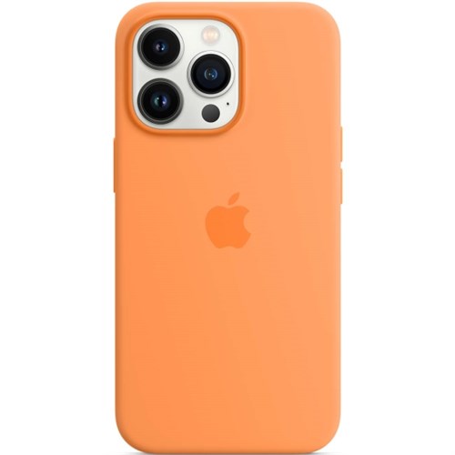 Чехол для iPhone 13 Pro Silicone Case, (Marigold), желто-оранжевый (OR) - фото 22221