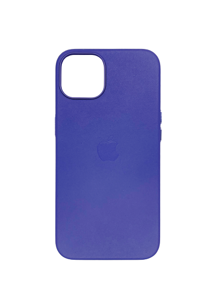 Чехол для iPhone 13 Leather Case MagSafe, синий - фото 22309
