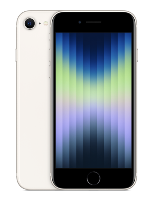 Смартфон iPhone SE (2022) 128Gb Starlight, сияющая звезда (MMX93) - фото 23265