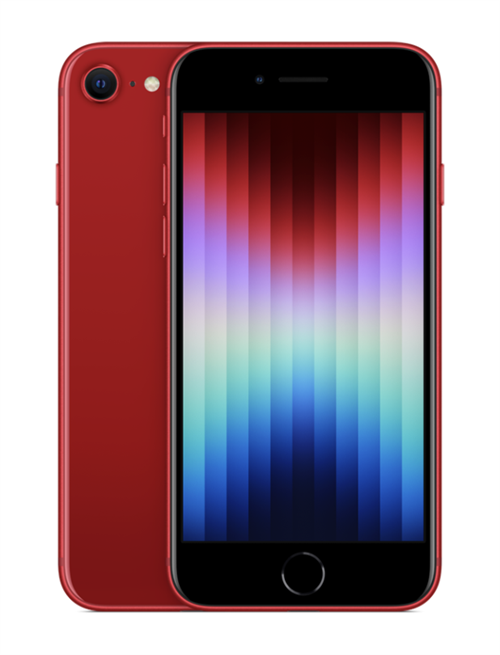 Смартфон iPhone SE (2022) 128Gb (PRODUCT)RED, красный (MMXA3) - фото 23268