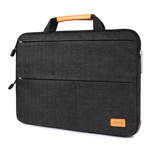 Сумка для MacBook и ноутбуков 13 дюймов, WIWU STAND BAG, черный - фото 23327