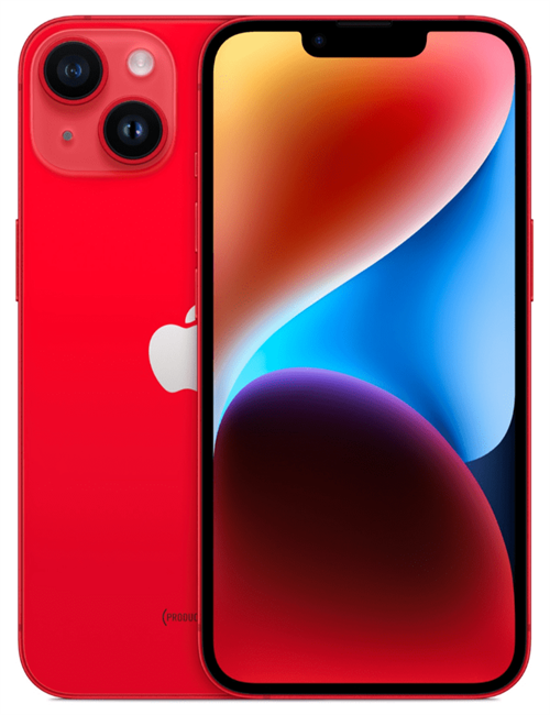 Смартфон iPhone 14 128Gb (PRODUCT)RED, красный (MPVA3/ MPV73) - фото 74455