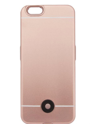 Чехол аккумулятор для iPhone 6/6s 3800mAh X5, розовое золото - фото 7445