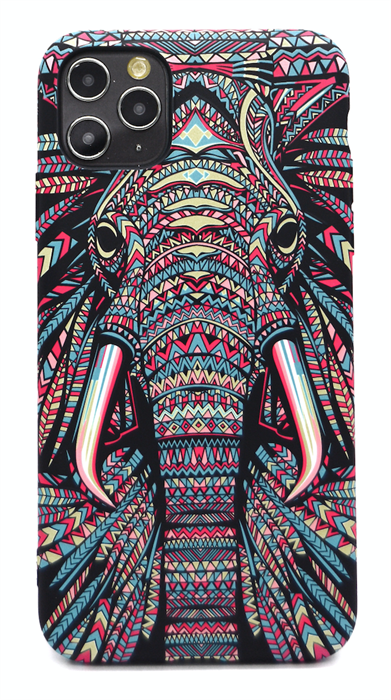 Чехол для iPhone 11 Pro Max силиконовый, Luxo, слон - фото 74603