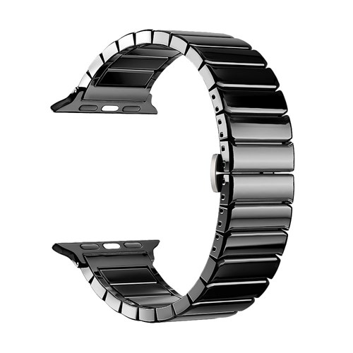 Ремешок Deppa для Apple Watch 38/40mm керамический, черный - фото 74632