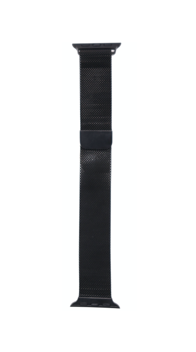Ремешок для Watch 38/40/41mm, металлический, миланский сетчатый браслет, чёрный - фото 74653