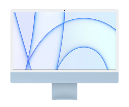Моноблок iMac 24" Retina 4,5K, (M1 8C CPU, 8C GPU), 8 ГБ, 512 ГБ SSD, синий (MGPL3) - фото 74809