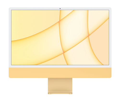 Моноблок iMac 24" Retina 4,5K, (M1 8C CPU, 8C GPU), 8 ГБ, 512 ГБ SSD, жёлтый (Z12T000AH) - фото 74836