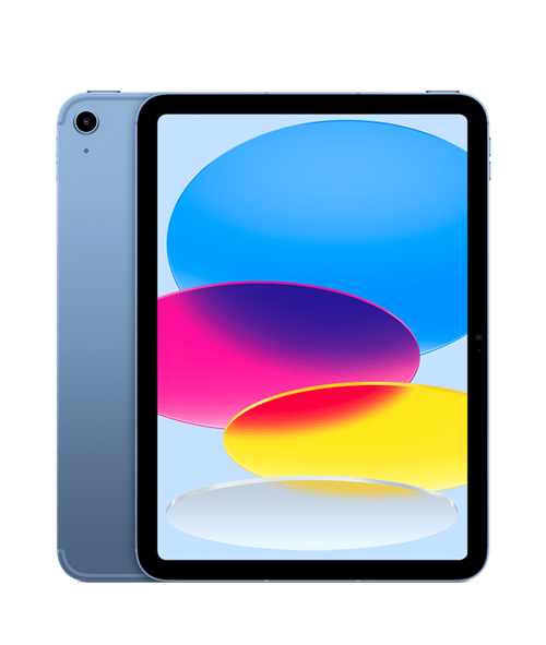 Планшет iPad 10,9" (2022) Wi-Fi + Cellular 256GB, Blue, Голубой (MQ6U3) - фото 74909