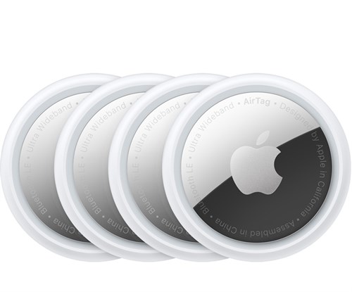 Умный брелок, трекер, маячок Apple AirTag (комплект из 4-х штук) (MX542) - фото 75042