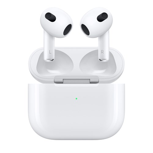 Беспроводные наушники AirPods 3 with Lightning Charging Case (MPNY3) белый - фото 75064