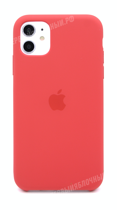 Чехол для iPhone 11 Silicone Case (Red), красный (OR) - фото 75093
