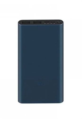 Внешний аккумулятор Xiaomi Mi Power Bank 3 10000mAh/18W/USB-C, Dark Blue, темно-синий - фото 75130