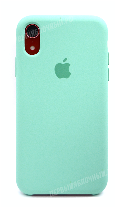 Чехол для iPhone Xr Silicone Case (Mint), мятный (OR) - фото 75698