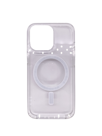 Чехол для iPhone 13 Pro Max Clear Case MagSafe, прозрачный - фото 75699