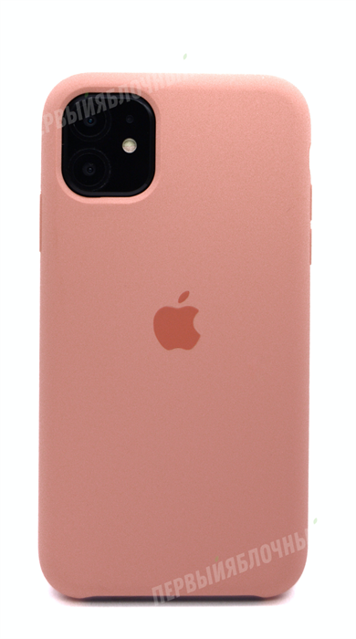Чехол для iPhone 11 Silicone Case (Flamingo), фламинго (OR) - фото 75725