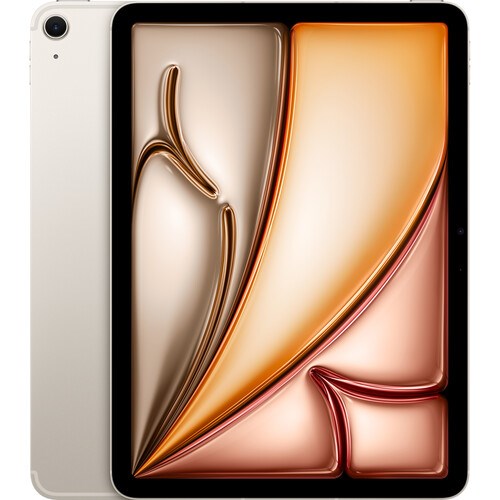 iPad Air 11 M2 (2024) Wi-Fi + Cellular 256GB Starlight, сияющая звезда (MUXK3) - фото 76148