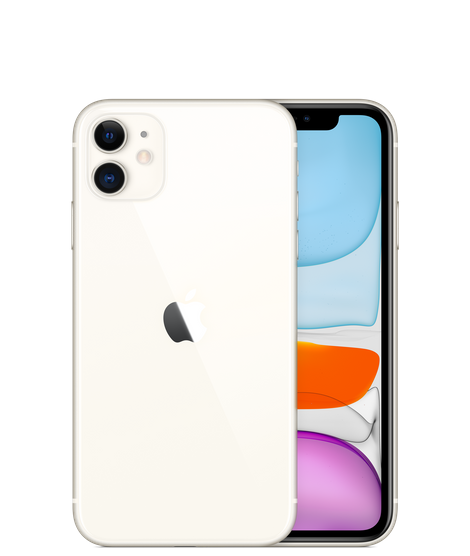 Смартфон iPhone 11 128GB White, белый (MHDJ3) - фото 76370