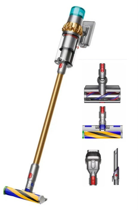 Пылесос Dyson V15 Detect Absolute SV47 Gold/Gold 4665299809929 - фото 78910